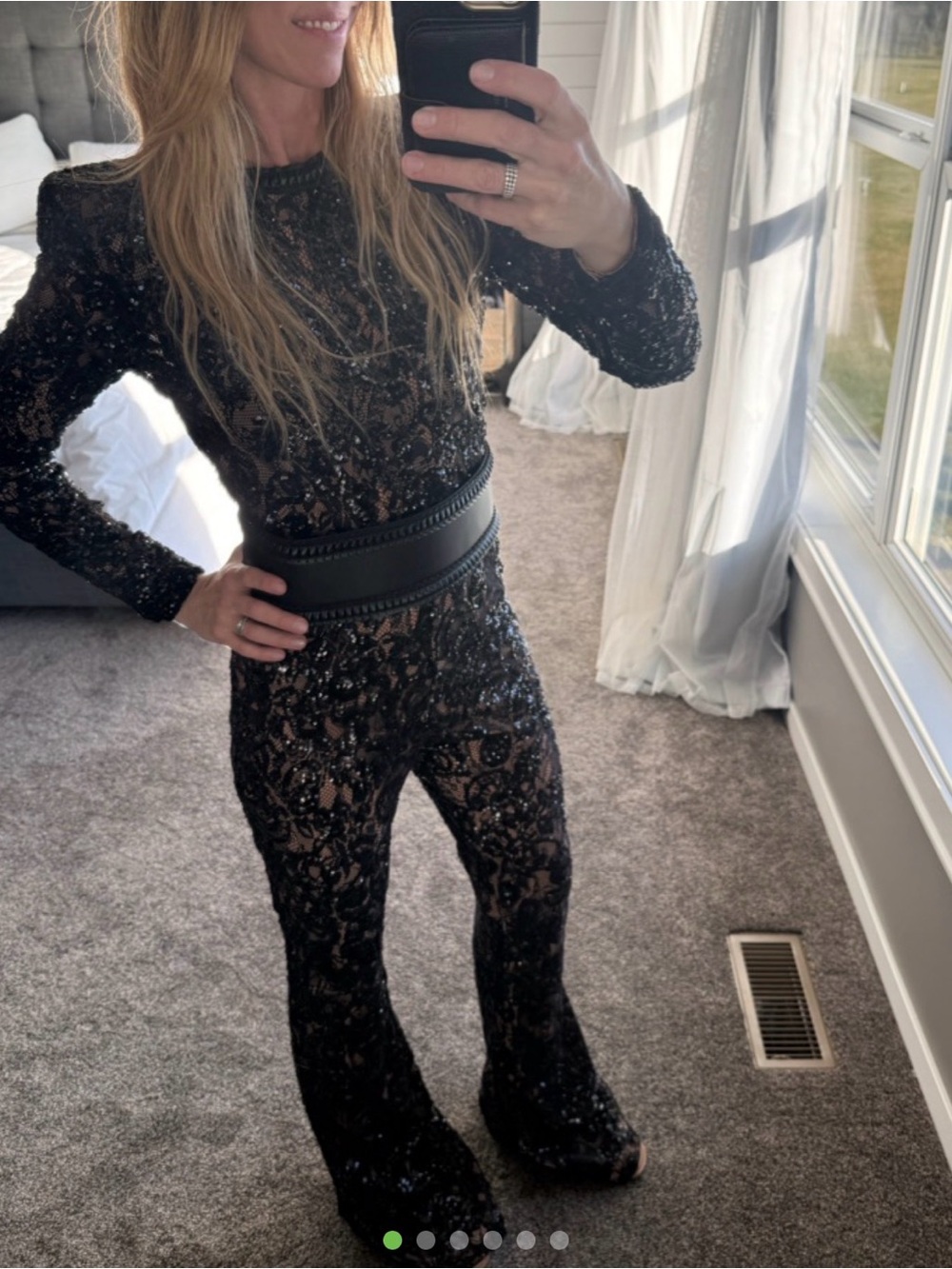 NWT Nadine Merabi Bella Jumpsuit Small - Picture 4 of 16